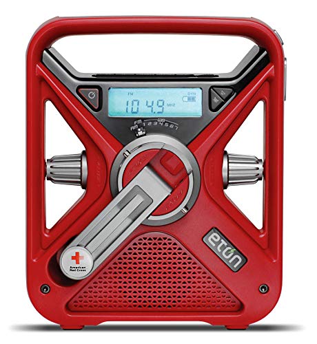 American Red Cross FRX3 Hand Crank NOAA AM / FM Weather Alert Radio with Smartphone Charger