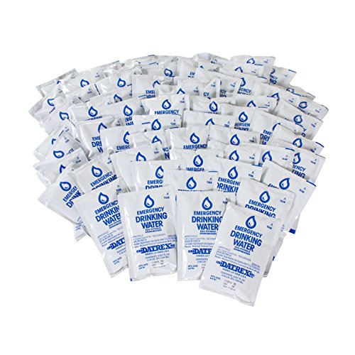 Datrex Water Pouches Case of 64 - 4 ounce Pouches