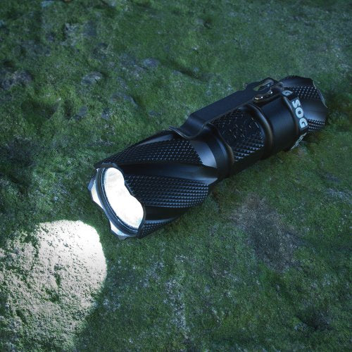 SOG Dark Energy Flashlight DE-01-188 Lumens, One CR-123A, Annodized Aluminum
