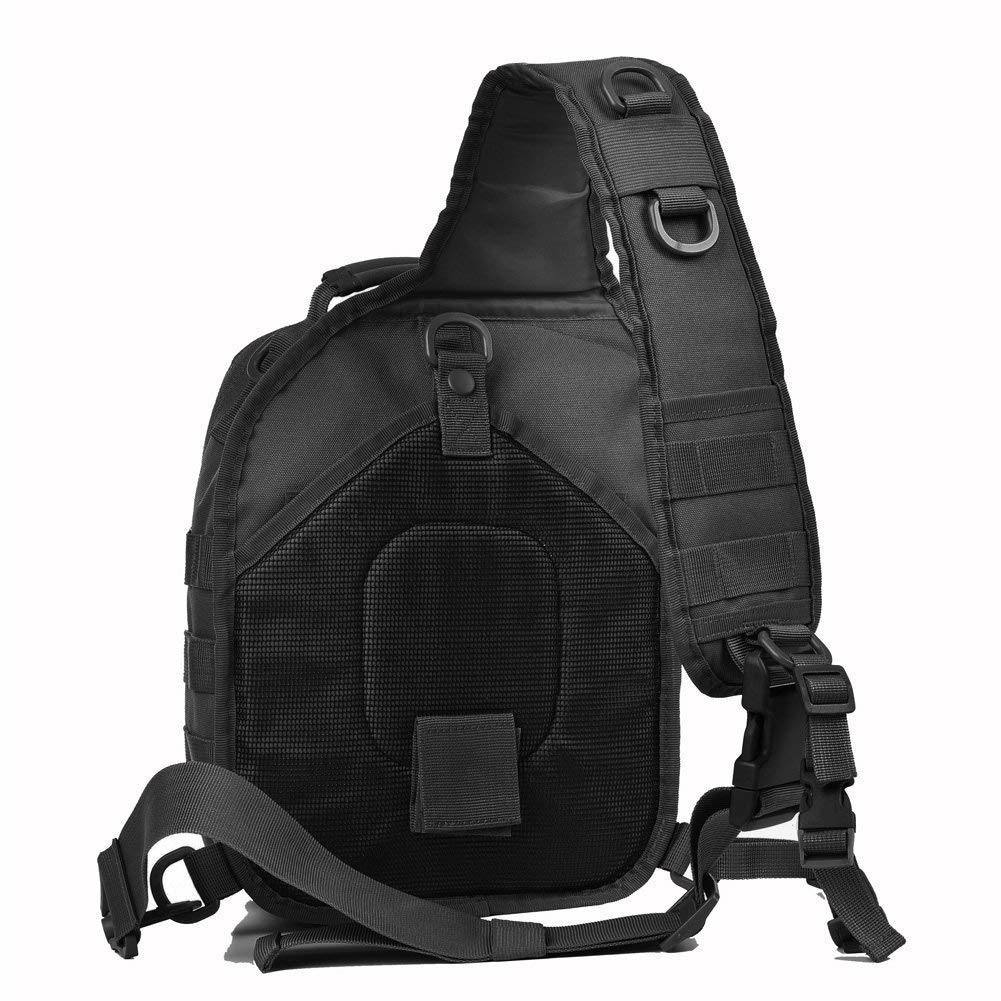 Tactical Sling Bag Pack Military Rover Shoulder Sling Backpack Molle R – US  Survival Kits